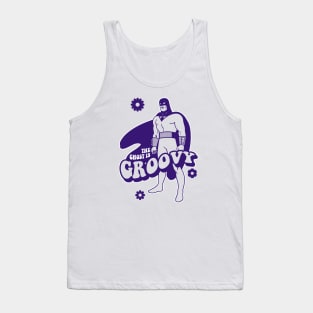 GHOSTS are groovy tie dye Tank Top